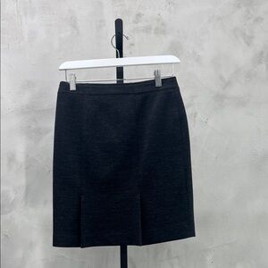 Burberry Charcoal Pencil Skirt